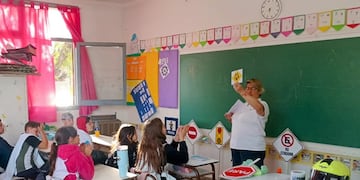 Comenzaron las charlas de educación vial en las escuelas de Punta Alta