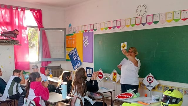 Comenzaron las charlas de educación vial en las escuelas de Punta Alta