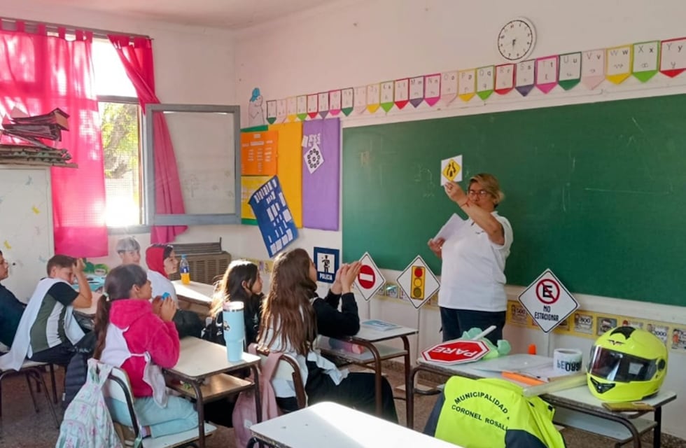 Comenzaron las charlas de educación vial en las escuelas de Punta Alta