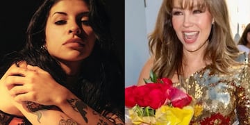Cazzu y Thalía