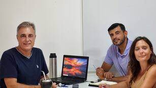 Valeria Soltermam y Maximiliano Postovit consiguieron el apoyo de Luis Castellano