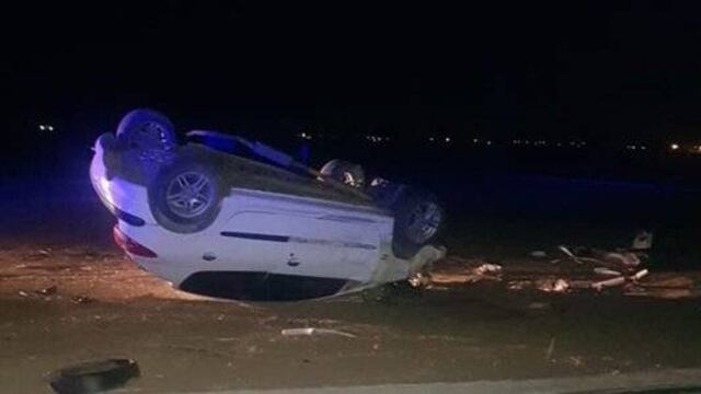 Así quedó el choque en donde perdió la vida un joven de Esmeralda