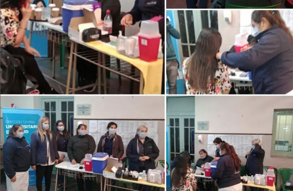 Sigue la vacunación en las Escuelas Medias de la UNT