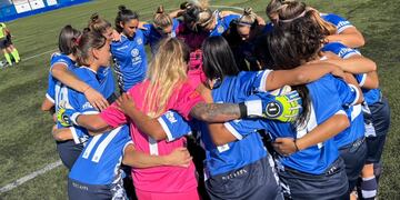 Las chicas de Talleres no pudieron en su visita a Midland. (Prensa Talleres).