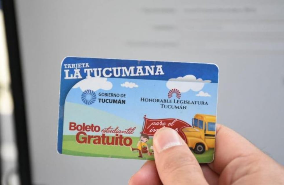 Cómo tramitar el boleto estudiantil gratuito en Tucumán