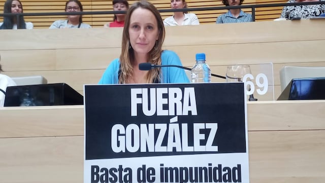 Luciana Echeverría volverá a denunciar a Oscar González.