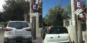 Todos los días encuentra que no se respeta el lugar asignado para discapacitados.
