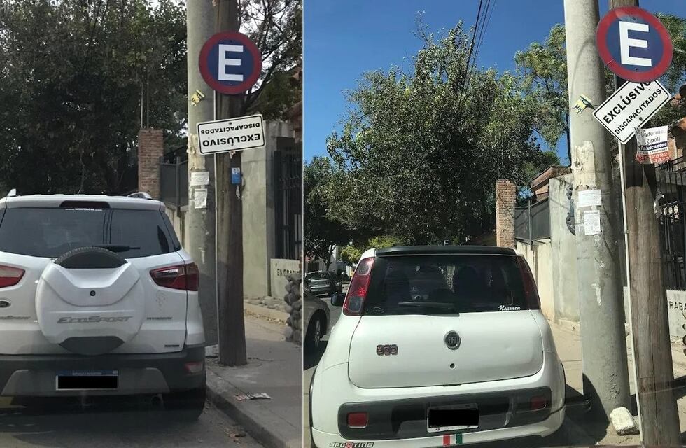 Córdoba: reclama respeto al estacionamiento para discapacitados y le dejaron una nota indignante