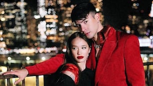 Rusherking y Ángela Torres. (Instagram)