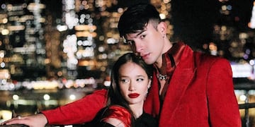 Rusherking y Ángela Torres. (Instagram)