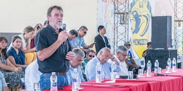 Jorge Rizzotti criticó con dureza a los candidatos en Jujuy de La Libertad Avanza y Unión por la Patria, al hablar en un acto del Frente Cambia Jujuy en La Mendieta.
