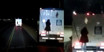 Un cordobés habría captado un fantasma en plena ruta.
