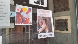 Profesores del Ipem 278 escribieron una carta sobre el caso Joaquín Sperani. (Gentileza Fernando Agüero).