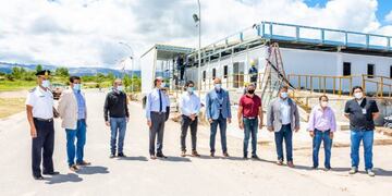 El ministro Cardozo recorrió el Hospital Modular