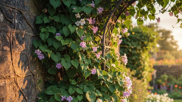 Cuáles son las 3 plantas trepadoras ideales para sembrar en septiembre y que florecen en verano