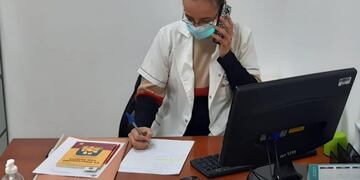 Seguimiento de pacientes Covid con aislamiento domiciliario en Malargüe.