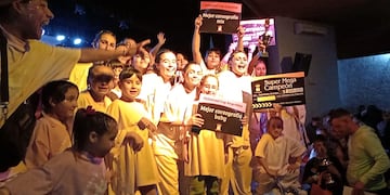 Grupo de Danzas de niñas de Tres Arroyos y Chaves ganaron un selectivo y competirán en el Gran Rex