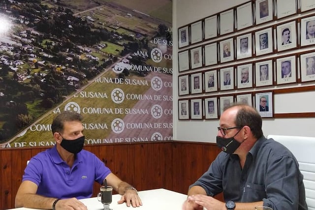 Darío Cocco y Alejandro Ambort dialogaron sobre diferentes temas