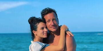 Las románticas vacaciones de Gimena Accardi y Nico Vázquez en Neuquén.