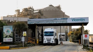 Una de las plantas de Vicentin en Argentina. (Télam)