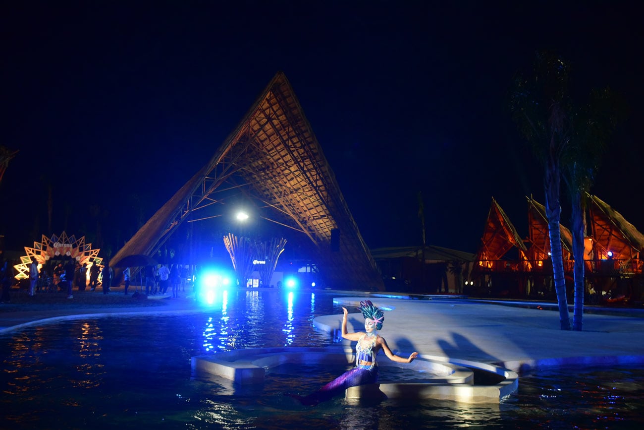 Inauguración del Parque Acuático "Infinito Water Park". (Jorge Peñaranda / La Voz)