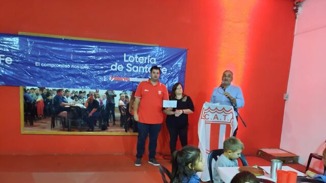 Alcides Calvo en el Club Atlético Talleres de María Juana