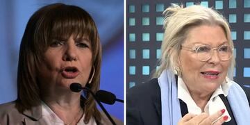 Patricia Bullrich le respondió a Elisa Carrió y la trató de “corrupta”