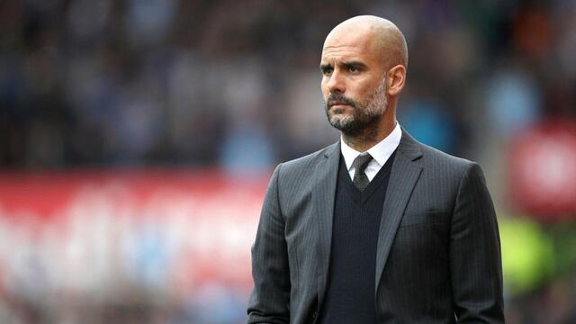 Pep Guardiola, entrenador de Manchester City. (MANCHESTER CITY)