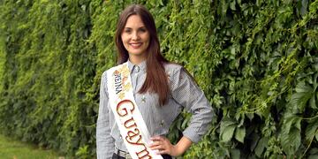 Vendimia 2022.
La reina de la Vendimia del Departamento de Guaymallén Julieta Belen Lonigro (22) , representó al Distrito Los Corralitos
Foto Orlando Pelichotti