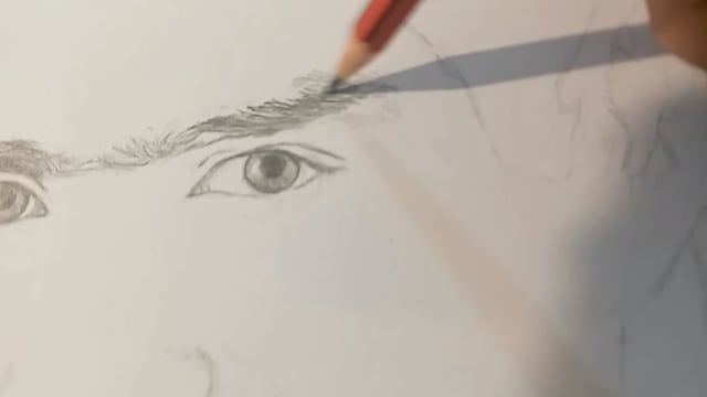 Mirá el sorprendente dibujo de un cordobés para Rodrigo.