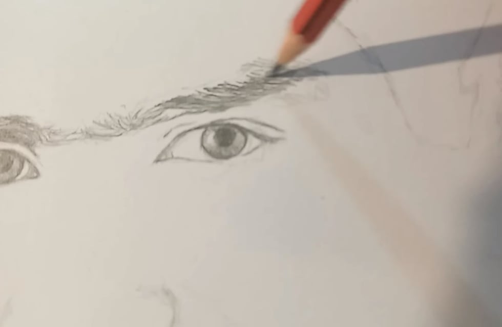 Inmortalizó a Rodrigo en honor a sus 50 años con un retrato que la rompió en las redes