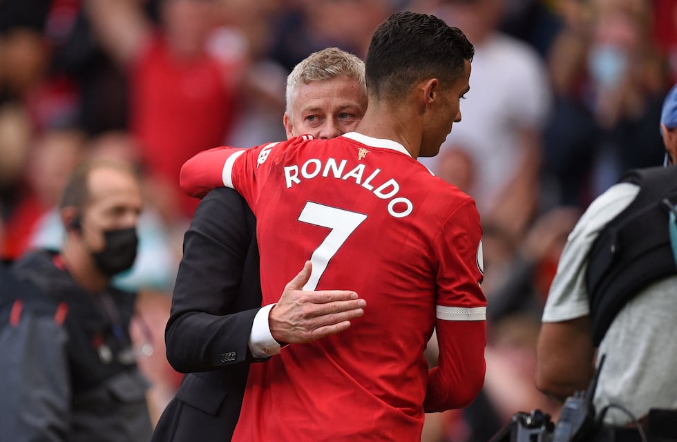 Cristiano Ronaldo se burló de Solskjaer en medio de la goleada del Liverpool al Manchester United