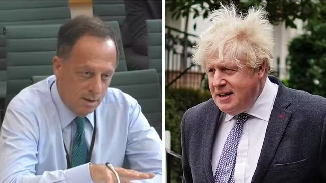 Richard Sharp envuelto en un escándalo por ayudar a Boris Johnson.