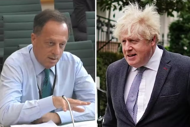 Richard Sharp envuelto en un escándalo por ayudar a Boris Johnson.