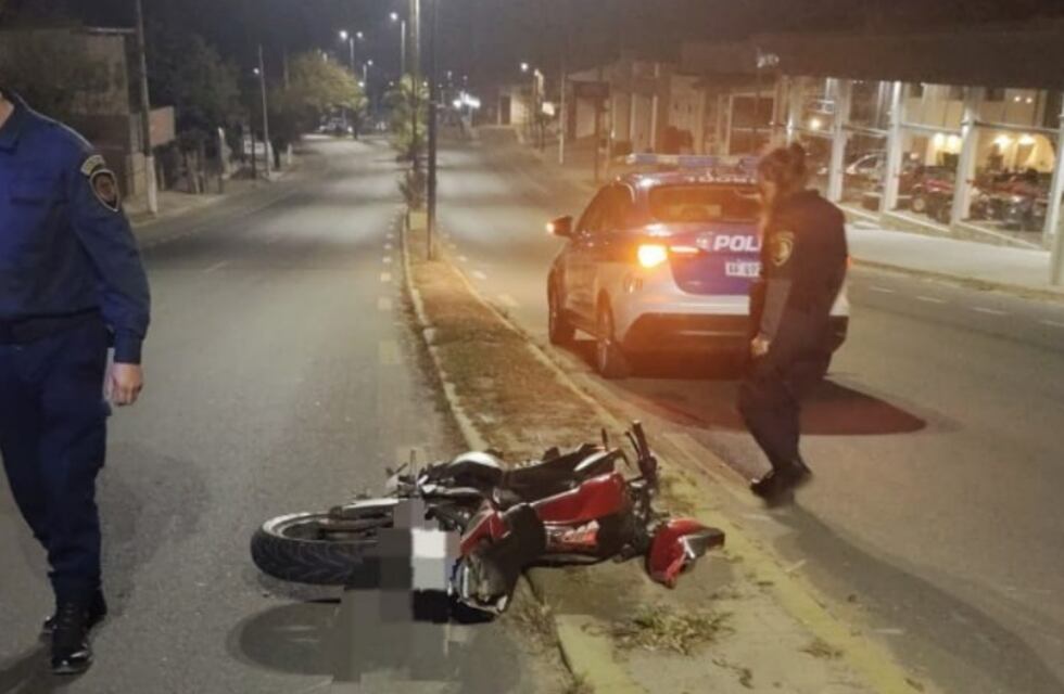Accidente fatal sobre la Ruta 38: un joven motociclista de 25 años falleció en La Falda