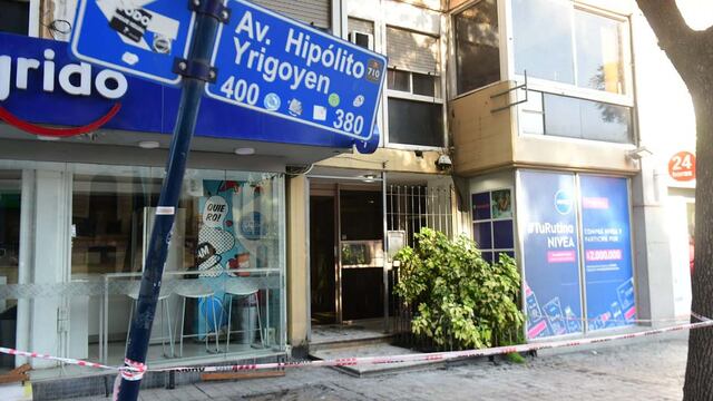 El lugar del incendio en barrio Nueva Córdoba.