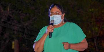 “Llegamos a cada comunidad para transmitir el mensaje del gobernador Gerardo Morales de continuar unidos y en paz, trabajando en la construcción de un Jujuy con futuro para todos”, dijo Natalia Sarapura.