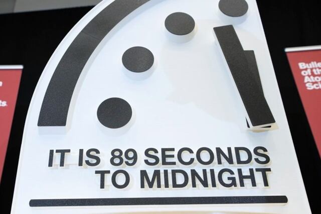 El “Reloj del Juicio Final” avanzó un segundo y se acerca aún más al apocalipsis