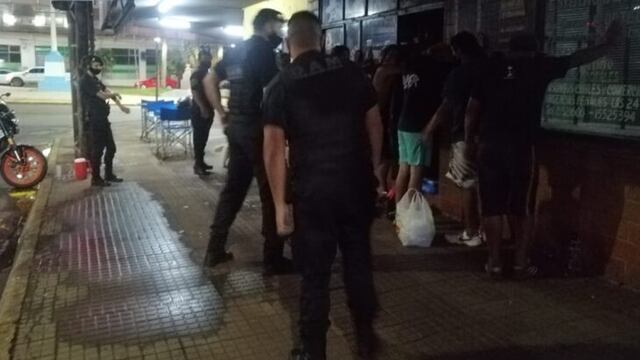 Revoltosos fueron detenidos en la zona del Mástil de Posadas