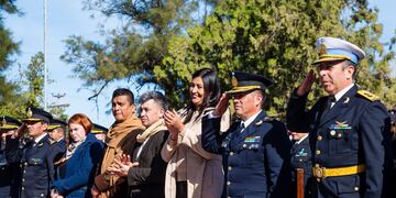 El acto fue presidido por la ministra de seguridad, Fabiola Segura