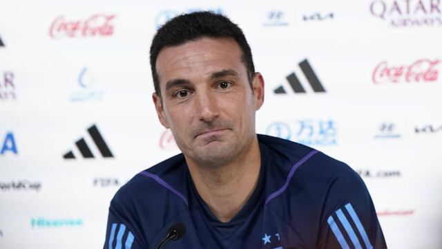 Lionel Scaloni habló en conferencia de prensa tras el partido con Países Bajos.
