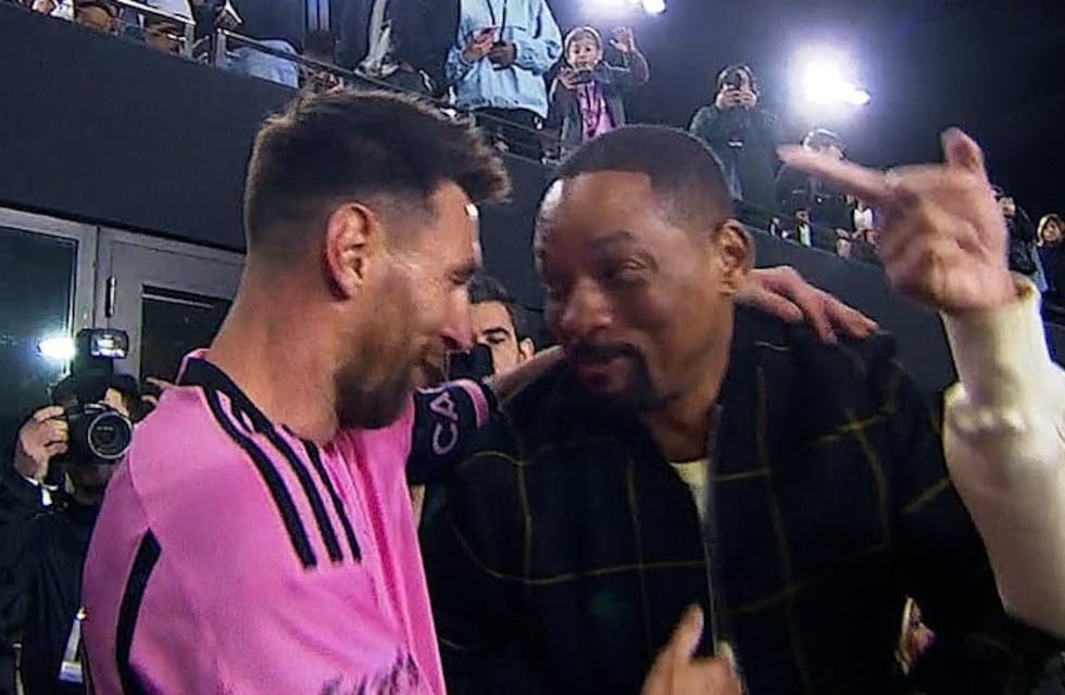 Otro policía rebelde: Lionel Messi grabó con Will Smith y Martin Lawrence