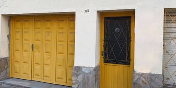 La Policía fue a inspeccionar la vivienda ubicada sobre Callao al 2600 este miércoles a la madrugada. (@gbelluati)