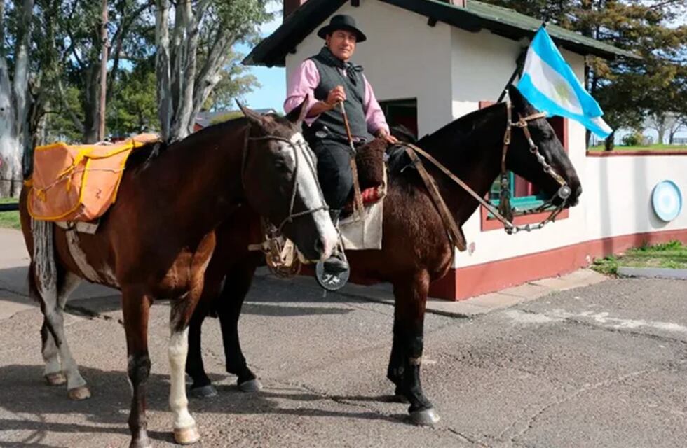 Veterano de la Guerra de Malvinas cabalgó 700 kilómetros hasta Yapeyú
