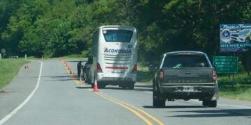 Por las vacaciones comenzó a regir el reglamento de uso de Ruta 307 para transportes de carga y pasajeros
