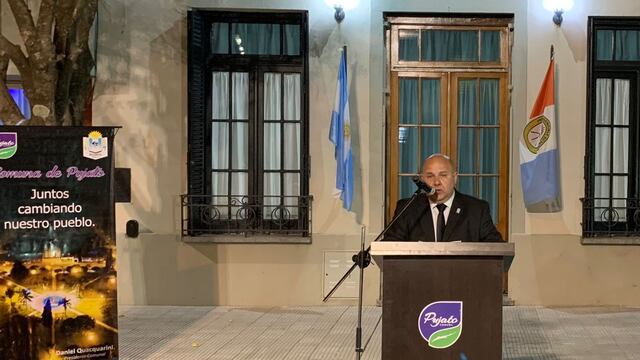 Pujato: Daniel Quacquarini asumió su cuarta gestión con más del 70% de los votos (Facebook Comuna de Pujato)