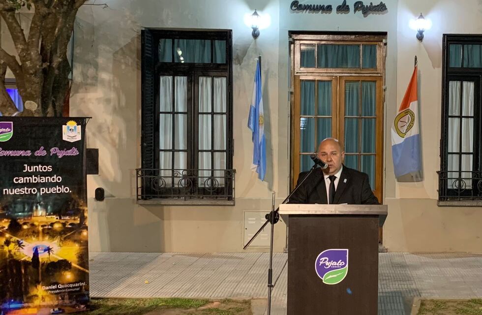 Pujato: Daniel Quacquarini asumió su cuarta gestión con más del 70% de los votos