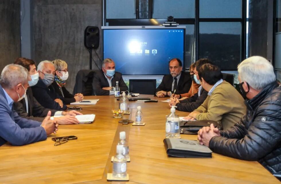 La cúpula de la CGT Jujuy se reunió con el gobernador Morales