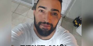 Exequiel Ocaña, quien Luciana Sosa denuncia que la agredió, abusó sexualmente de ella e intentó matarla.