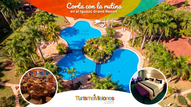 Disfrutá una experiencia inolvidable en el Iguazú Grand Resort Spa & Casino.